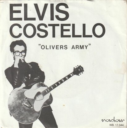 Elvis Costello - Olivers Army + My funny valentine (Vinylsingle)