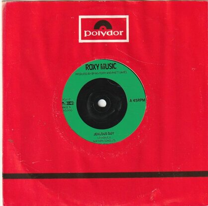 Roxy Music - Jealous guy + To turn you on (Vinylsingle)
