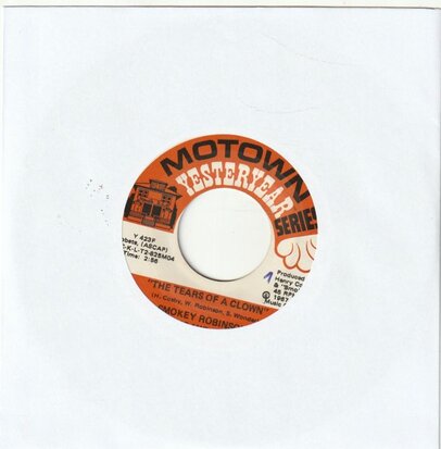 Smokey Robinson - Tears of a clown + Who's gonna take (Vinylsingle)