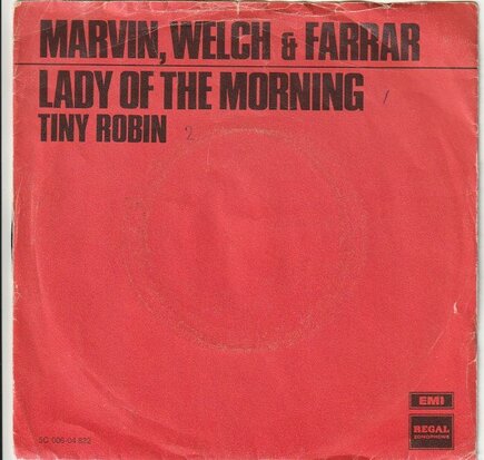 Marvin Welch & Farrar - Lady of the morning + Tiny Robin (Vinylsingle)
