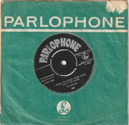 Beatles - I want to hold your hand + This boy (Vinylsingle)