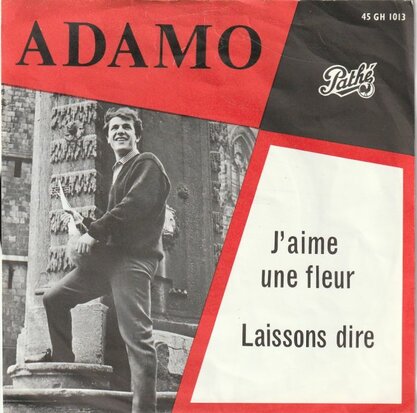 Adamo - J'amie une fleur + Laissons dire (Vinylsingle)