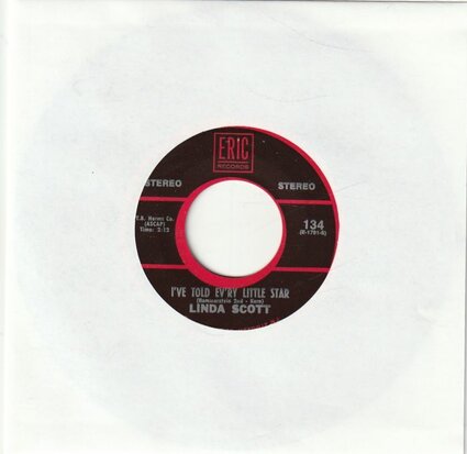 Linda Scott - I've told ev'ry little star + Count every star (Vinylsingle)