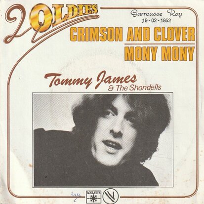 Tommy James - Crimson & Clover + mony mony (Vinylsingle)