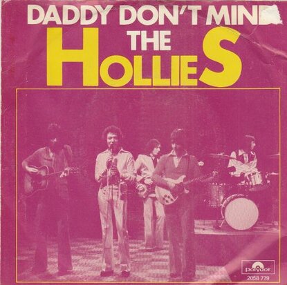 Hollies - Daddy don't mind + C'mon (Vinylsingle)