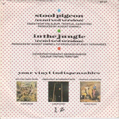 Kid Creole & the Coconuts - Stool pigeon + In the jungle (Vinylsingle)