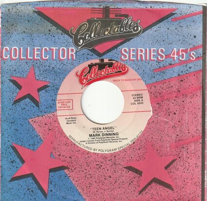 Ray Peterson / Mark Dinning - Corinna Corrina + Teen angel (Vinylsingle)