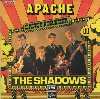Shadows - Apache + Guitar tango (Vinylsingle)