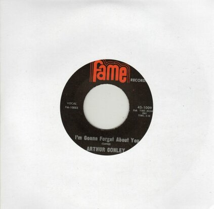 Arthur Conley - I'm Gonna Forget About You + Take Me (Just As I Am) (Vinylsingle)