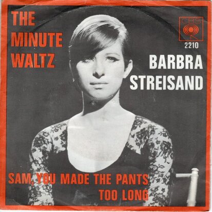 Barbra Streisand - The minute waltz + Sam you made the pants too long (Vinylsingle)