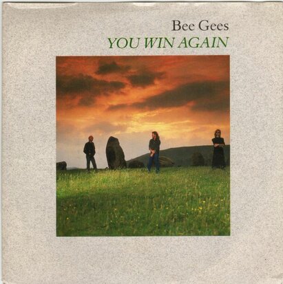 Bee Gees - You win again + Backtafunk (Vinylsingle)
