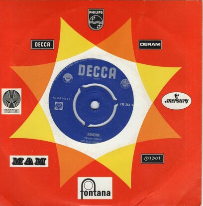 Blue Diamonds - Ramona + All of me (Vinylsingle)