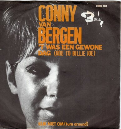 Conny van Bergen - t Was Een Gewone Dag + Kijk Niet Om (Vinylsingle)