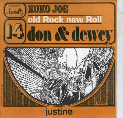 Don & Dewey - Koko Joe + Old rock new roll (Vinylsingle)