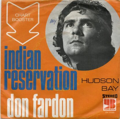 Don Fardon - Indian reservation + Hudson bay (Vinylsingle)