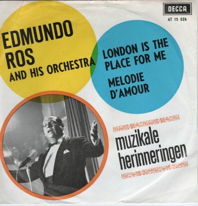 Edmundo Ros - London is the place for me + Mary Ann (Vinylsingle)