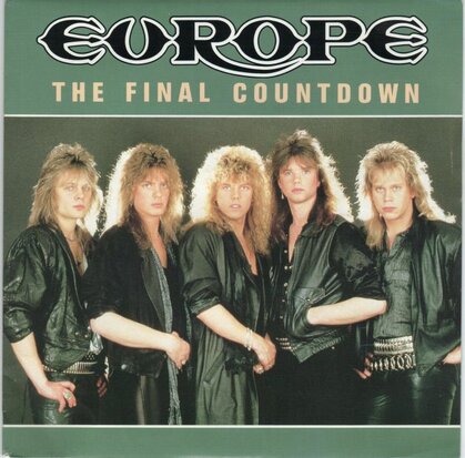 Europe - The final countdown + On broken wings (Vinylsingle)