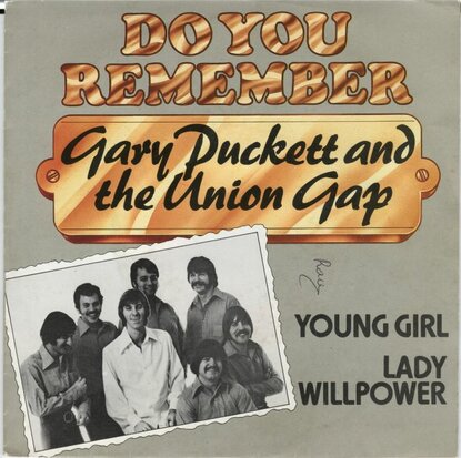 Gary Puckett - Young girl + Lady will power (Vinylsingle)
