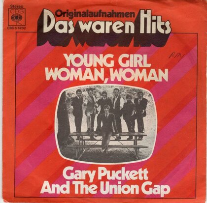 Gary Puckett - Young girl + Woman, woman (Vinylsingle)