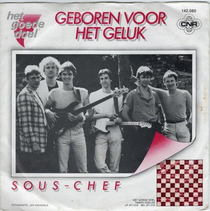 Goede Doel - Geboren voor het geluk + Sous-chef (Vinylsingle)
