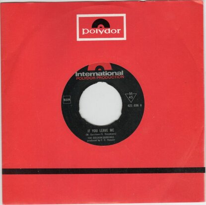 Golden Earrings - If you leave me + Waiting for you (Vinylsingle)