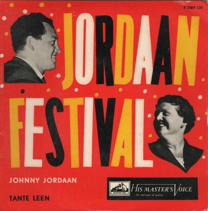 Johnny Jordaan - Jordaan Festival (EP) (Vinylsingle)
