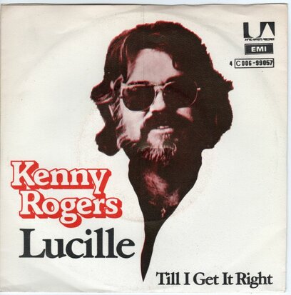 Kenny Rogers - Lucille + Till I get it right (Vinylsingle)
