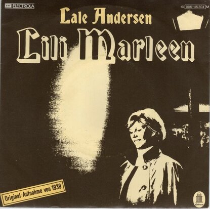 Lale Andersen - Lili Marleen + Drei rote rosen (Vinylsingle)