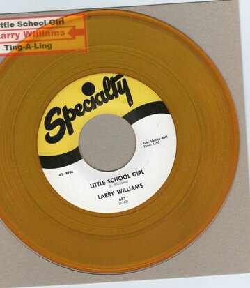 Larry Williams - Little School Girl + Ting-A-Ling (Vinylsingle)