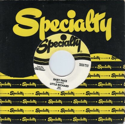Little Richard - Baby Face + I'll never let you go (Vinylsingle)