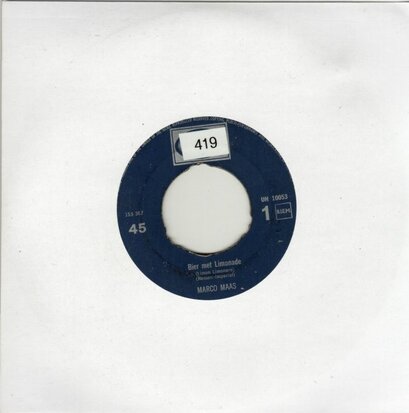 Marco Maas - Bier Met Limonade + Kleine Signorita (Vinylsingle)