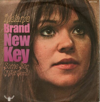 Melanie - Brand new key + Some say (Vinylsingle)