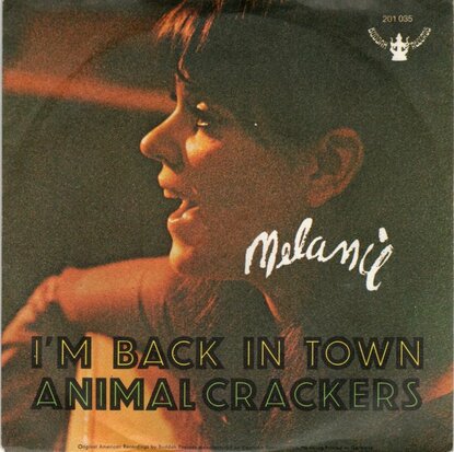 Melanie - I'm Back In Town + Animal Crackers (Vinylsingle)