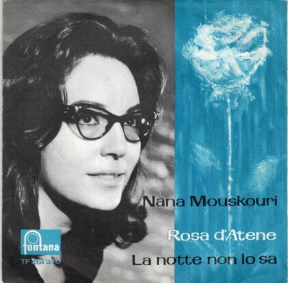 Nana Mouskouri - La Notte Non Lo Sa + Weisse Rosen Aus Athen (Vinylsingle)