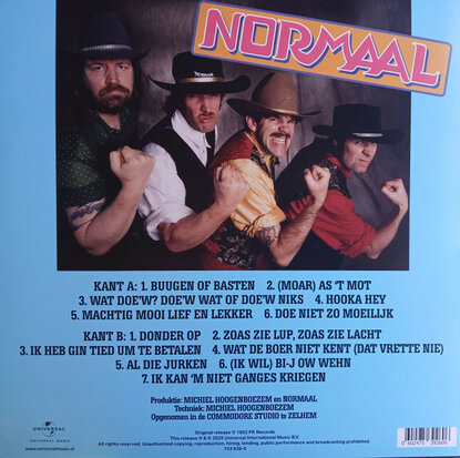 NORMAAL - BUUGEN OF BASTEN -COLOURED- (Vinyl LP)