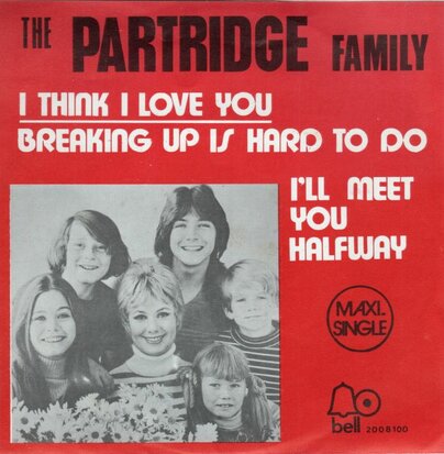 Partridge Family - I think I love you + Breaking up + I'll meet you (Vinylsingle)