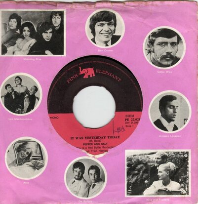 Pepper & Salt - It was yesterday today + Just wait and see (Vinylsingle)