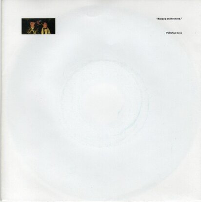 Pet Shop Boys - Always on my mind + Do I have to ? (Vinylsingle)