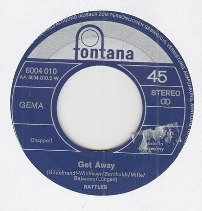 Rattles - The witch + Get away (Vinylsingle)