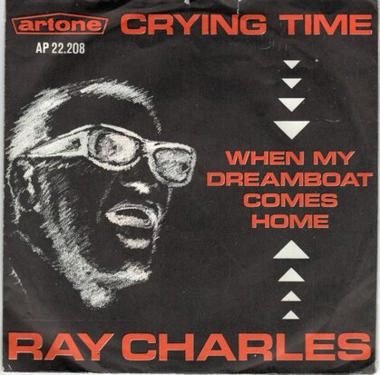 Ray Charles - Crying time + When my dreamboat comes home (Vinylsingle)