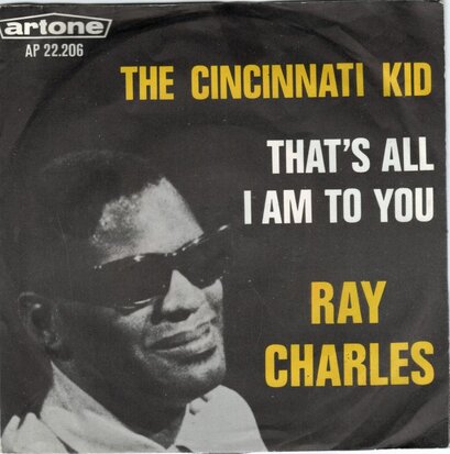 Ray Charles - The Cincinnati Kid + That's All I Am To You (Vinylsingle)
