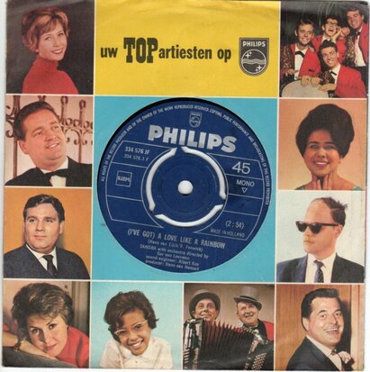 Sandra - Love Like A Rainbow + The Silent Stands Alone (Vinylsingle)