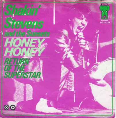 Shakin' Stevens - Honey Honey + Return Of The Superstar (Vinylsingle)
