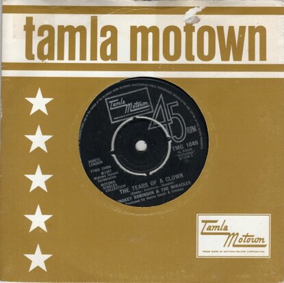 Smokey Robinson - Tears of a clown + Tracks of my tears (Vinylsingle)