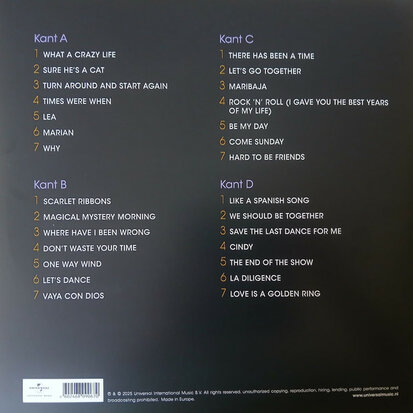 THE CATS - 60 YEARS -THE VERY BEST OF- (Vinyl LP)