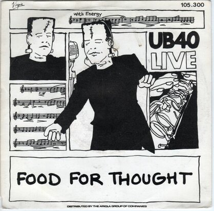 UB 40 - Food for thought + The piper calls the tune (Vinylsingle)