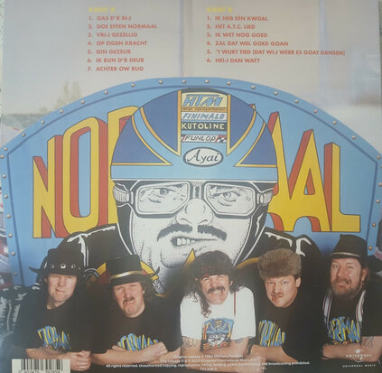 NORMAAL - GAS D'R BI-J -COLOURED- (Vinyl LP)