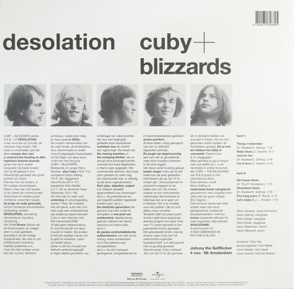 CUBY & THE BLIZZARDS - DESOLATION -COLOURED- (Vinyl LP)