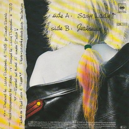Spagna - Easy lady + Jealousy (Vinylsingle)