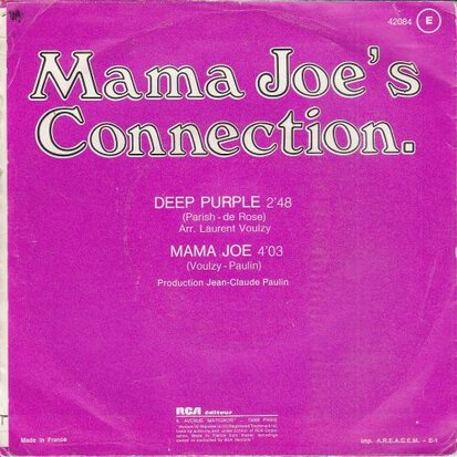 Mama Joes Connection - Deep Purple + Mama Joe (Vinylsingle)